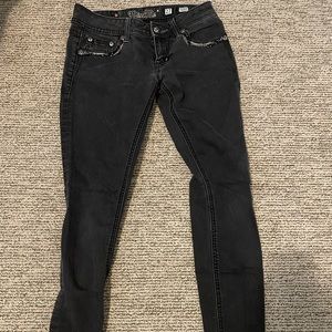 Black miss me jeans